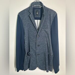 HOWE Men’s still life Cotton casual Blazer CARDIGAN